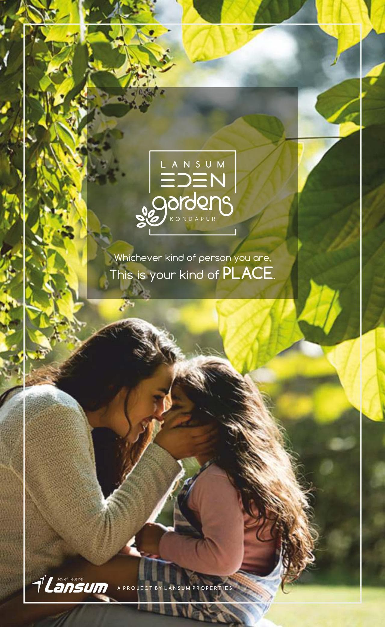 Lansum Eden Gardens official brochure visual
