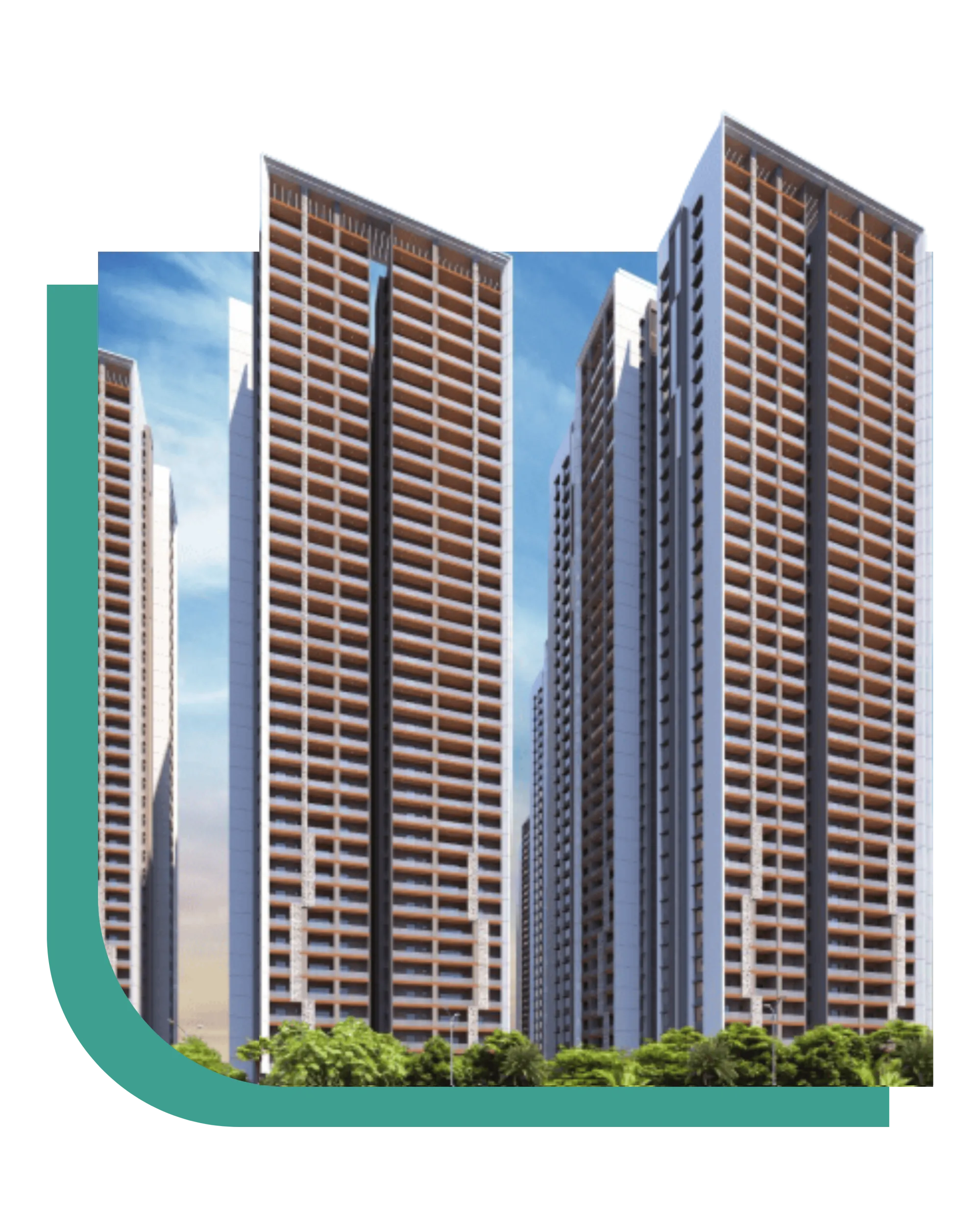 Western Springs premium apartment exterior render